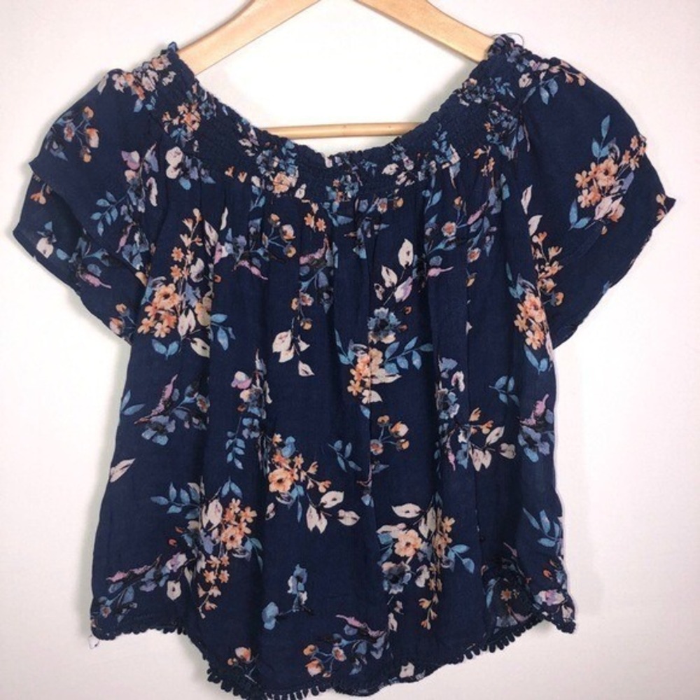 Rewind Blue Floral Boho Size Small‎